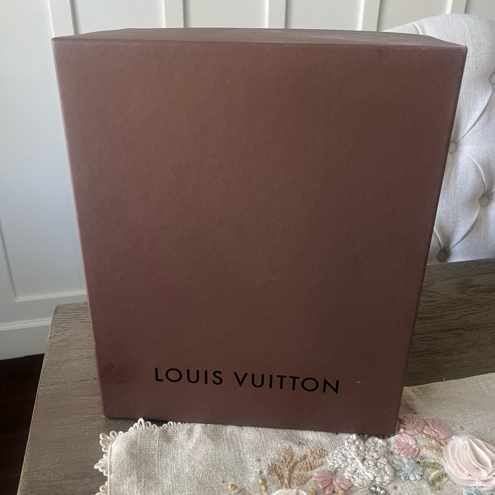 Authentic Louis Vuitton Brown Box